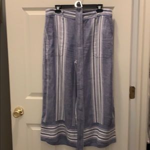 Ralph Lauren linen crop pants